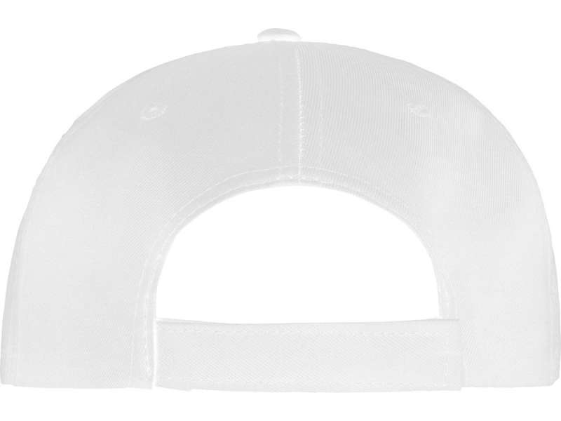 Бейсболка Poly 5-ти панельная 120 гр, белый №4
