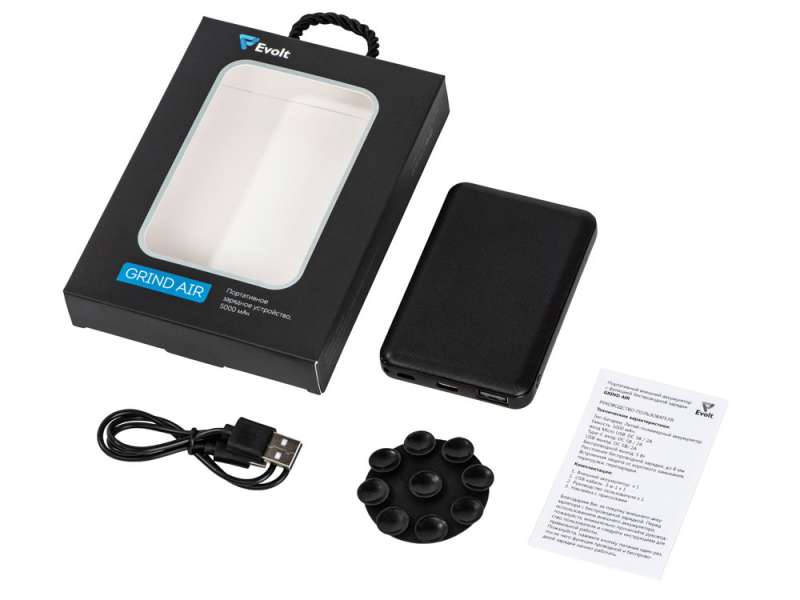 Беспроводной внешний аккумулятор Grind Air v. 2, 5000 mAh №2