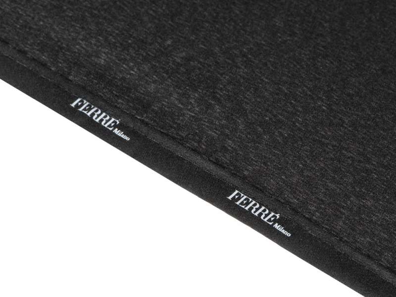 Зонт-трость полуавтоматический Ferre Milano, черный №6