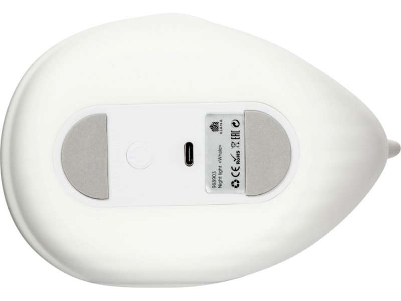 Ночник Whale, белый №4