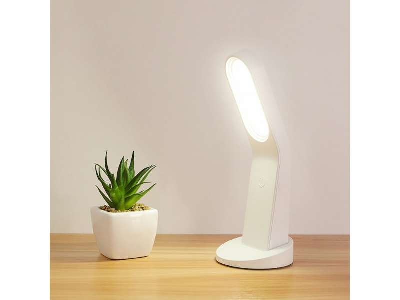 Мультифункциональный ночник Bright, на подставке, белый №5