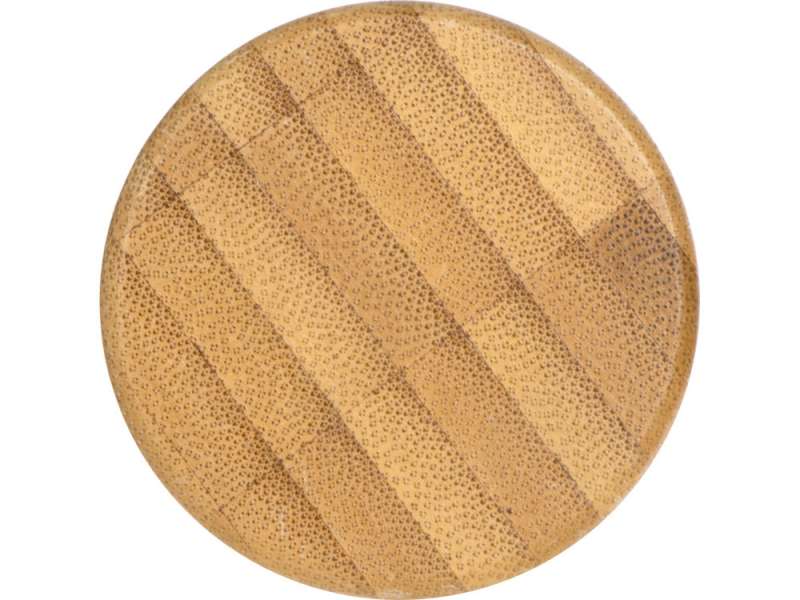 Бутылка из переработанного пластика Kato Bamboo с бамбуковой крышкой, 500 мл №5