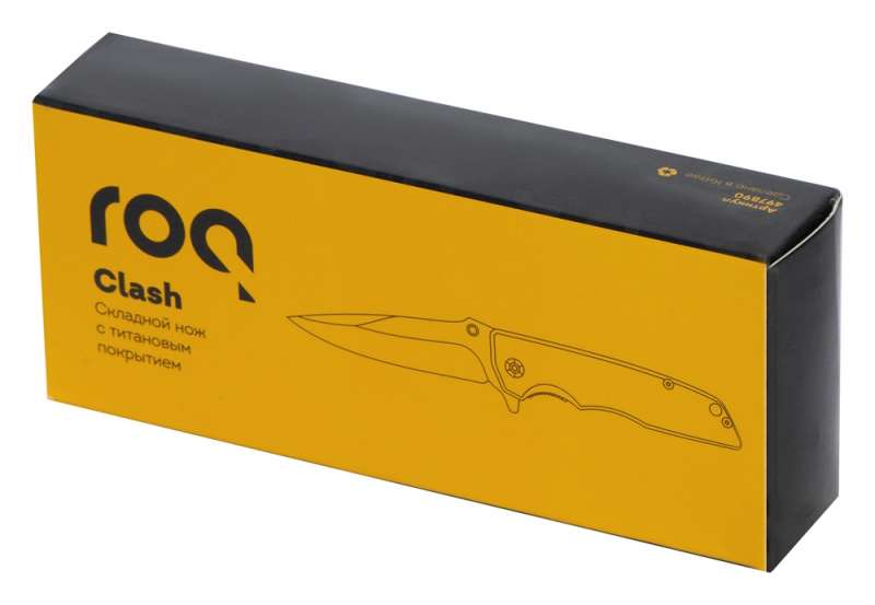 Складной нож с титановым покрытием Clash №2