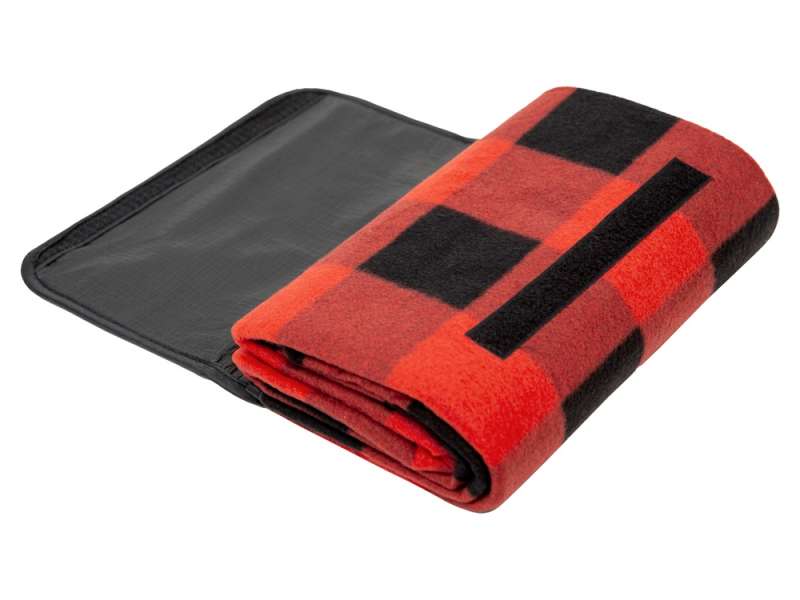 Плед для пикника Recreation, красный/черный №2