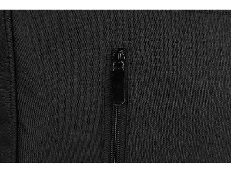 Сумка для ноутбука Wing с вертикальным наружным карманом, черный (Р) №2