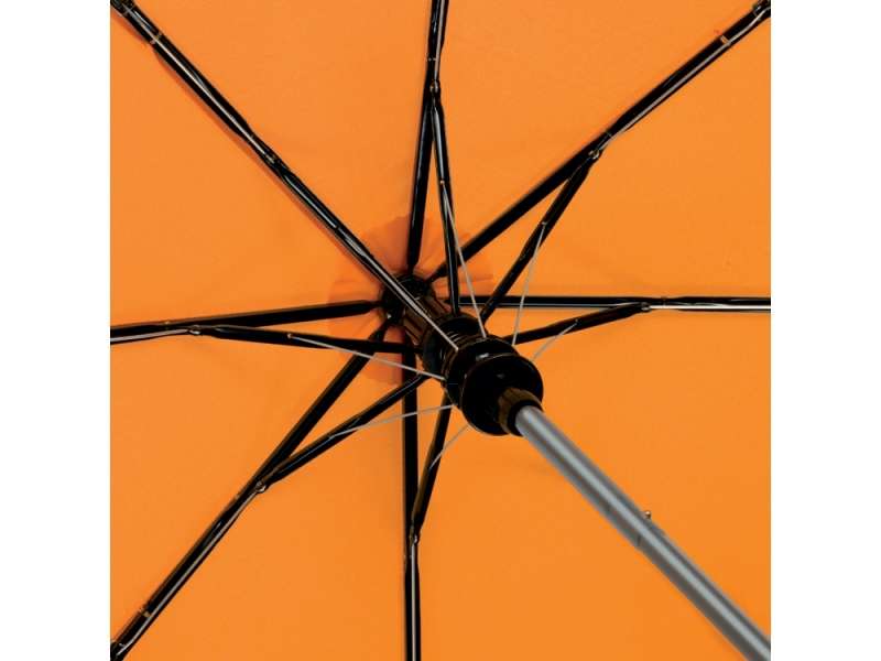 Зонт складной 5560 Format полуавтомат, черный №3