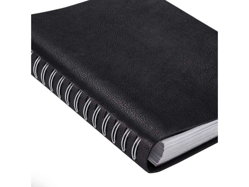 Ежедневник полудатированный А5 Orbit, черный №3