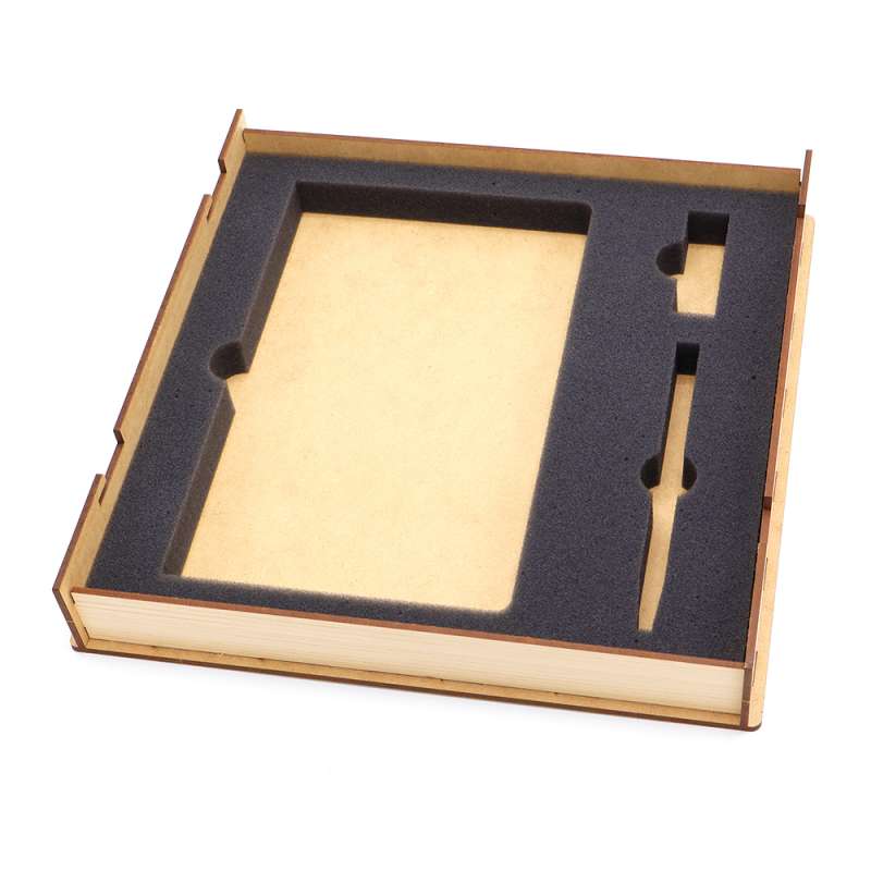 Ложемент 24,1х24,1х2 см (блокнот А5 + ручка + флешка) №2