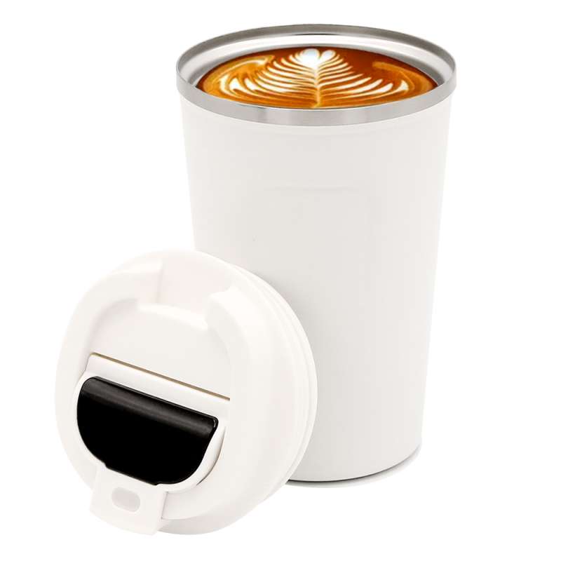 Термокружка Moon с дисплеем, 380мл, белая №4