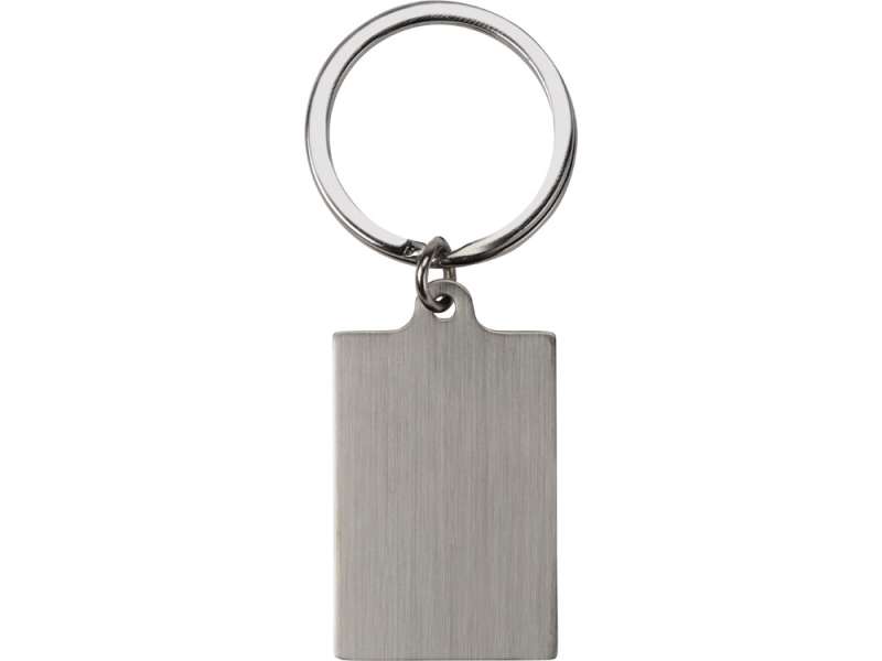 Брелок Steel RCT прямоугольный, серебристый №2