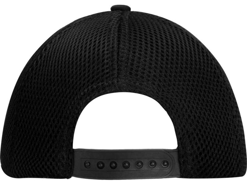 Бейсболка под сублимацию с сеткой Newport, белый/черный №7