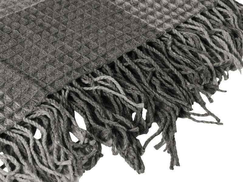 Плед акриловый Gaufre, серый №3
