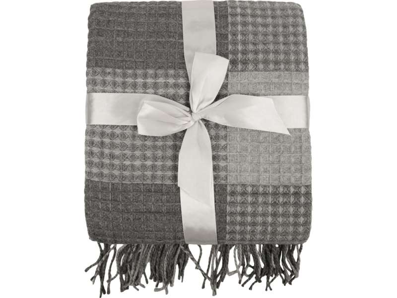 Плед акриловый Gaufre, серый №5