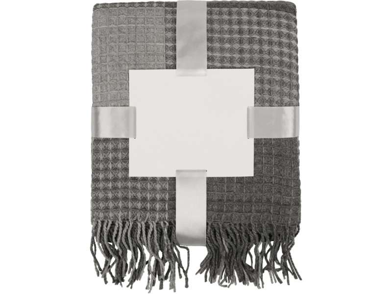 Плед акриловый Gaufre, серый №6