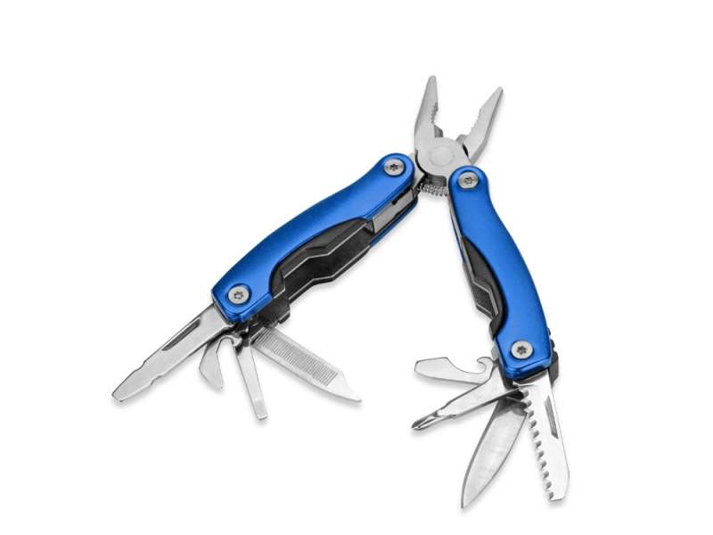 Подарочный набор Путешественник с флягой и мультитулом, синий №8