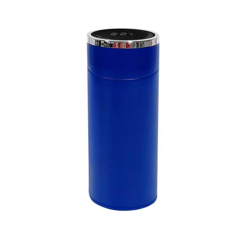 Термос Amber с инфьюзером и дисплеем, синий №3