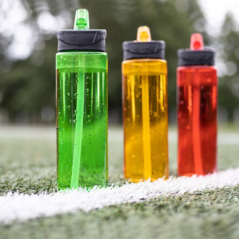 Пластиковая бутылка Mystik, красная №5