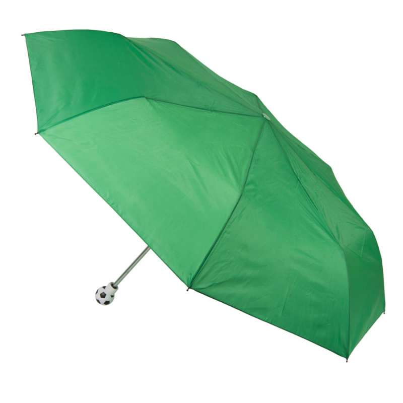 Зонт складной FOOTBALL, механический, зеленый №4
