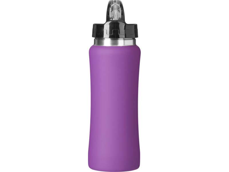 Бутылка для воды Bottle C1, сталь, soft touch, 600 мл, фиолетовый №5