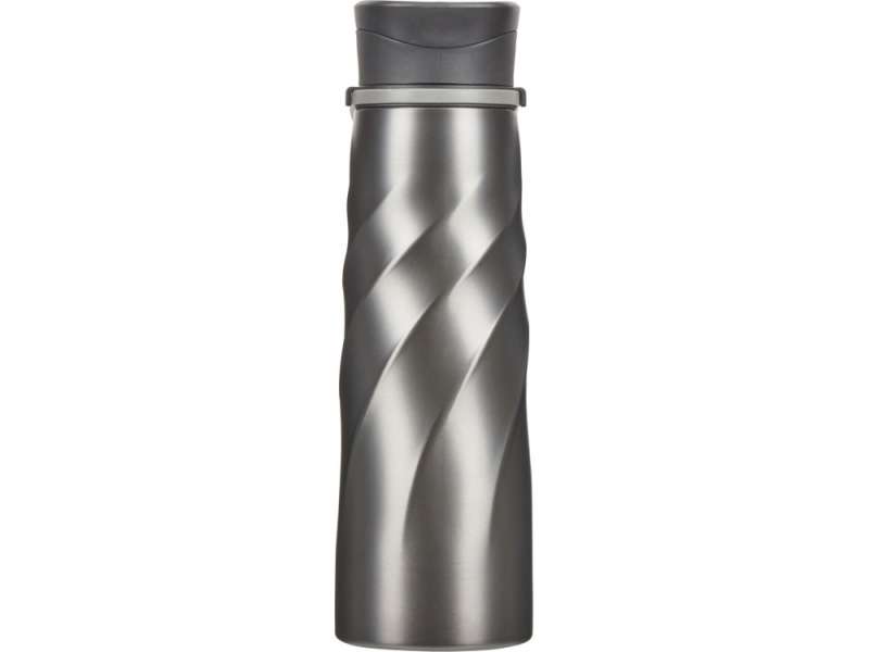 Бутылка для воды Athletica, 1000 мл, нержавеющая сталь, серый №4