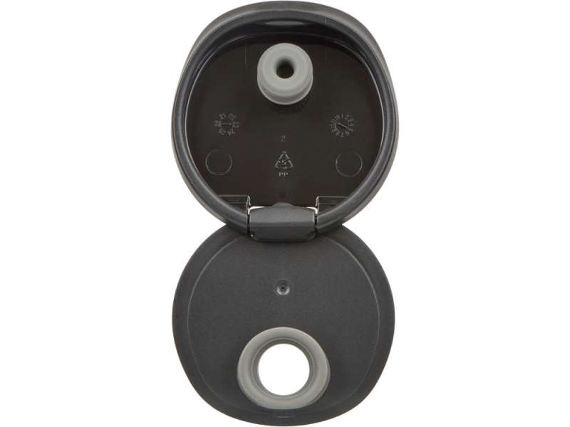 Бутылка для воды Athletica, 1000 мл, нержавеющая сталь, серый №6