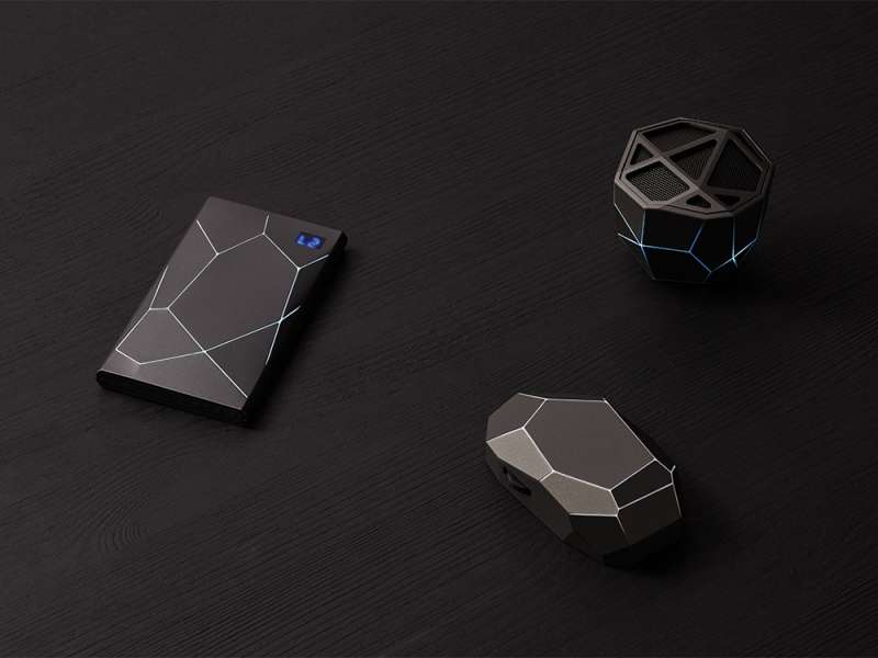 Портативное зарядное устройство XOOPAR GEO, мокрый асфальт №8