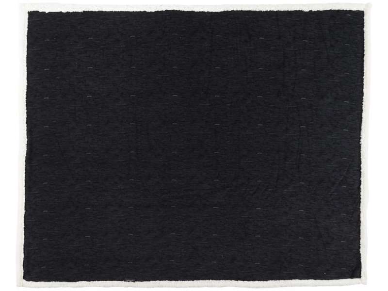 Плед из шерпы Sam, черный №2