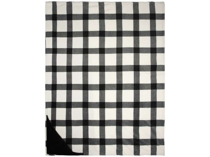 Ультра-плюшевый плед Buffalo, белый №2