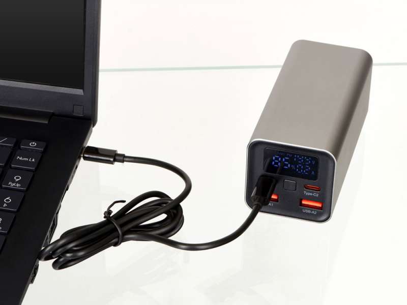 Внешний аккумулятор для ноутбуков Main 65 Вт, 20000 mAh, серый №5