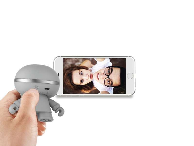 Портативный динамик Bluetooth XOOPAR mini XBOY, серый №5