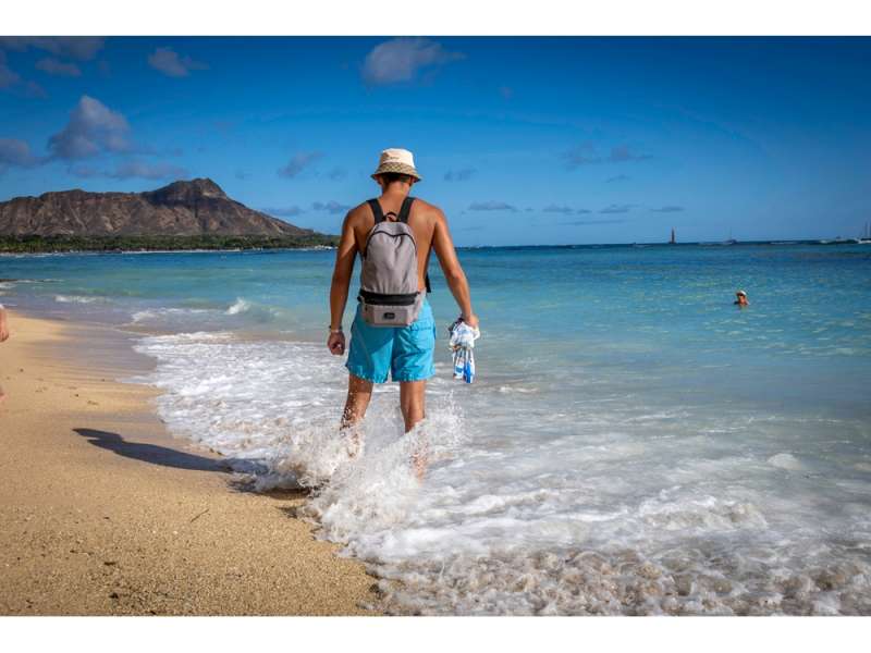 Рюкзак-трансформер Athletica водостойкий с поясной сумкой №21