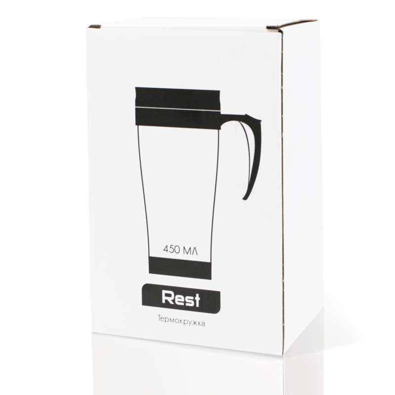 Термокружка Rest, серебряный №4