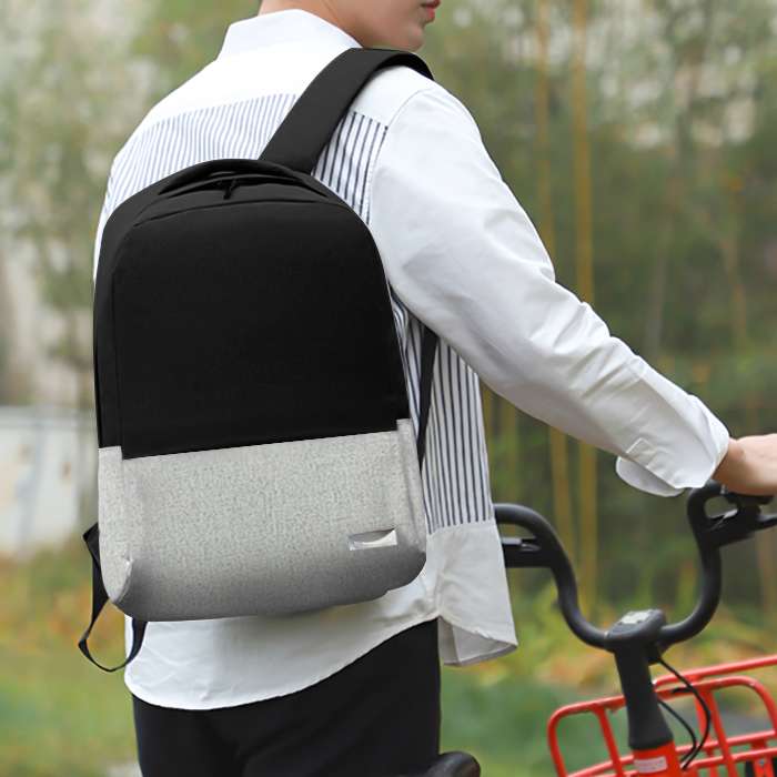 Рюкзак Burban, чёрно-серый №3