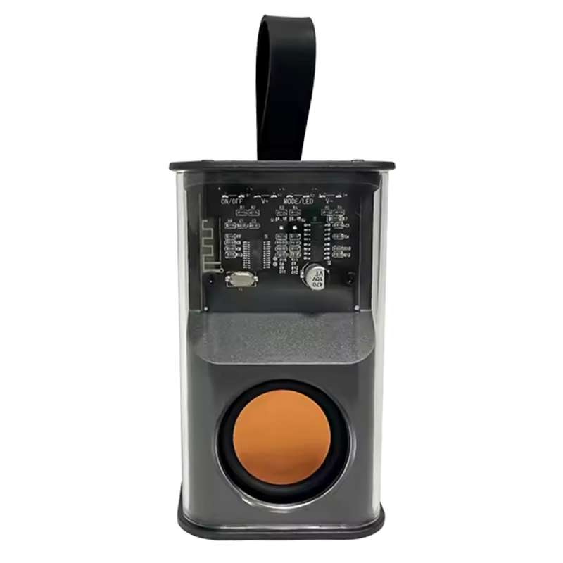 Прозрачная беспроводная колонка Jazzy, черный №2