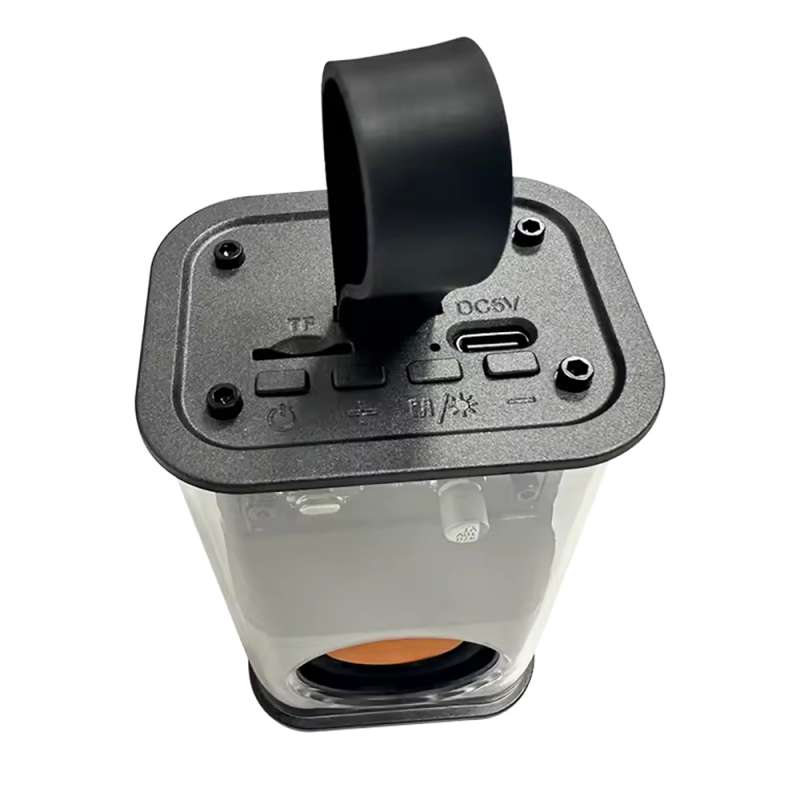 Прозрачная беспроводная колонка Jazzy, черный №5