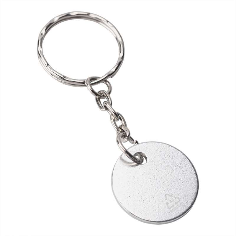 Брелок из переработанного алюминия Salvage, серебро №2