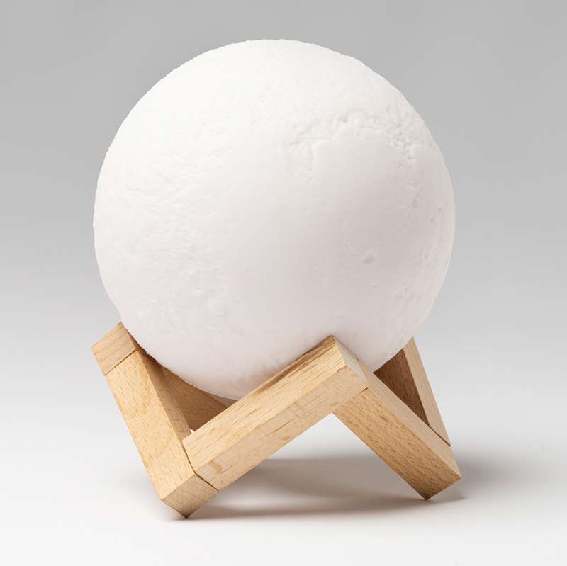 Беспроводная колонка-светильник Moonlight, белая №3