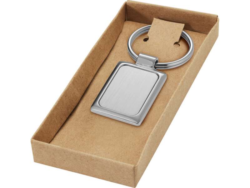 Брелок Квадро, серебристый (Р) №3