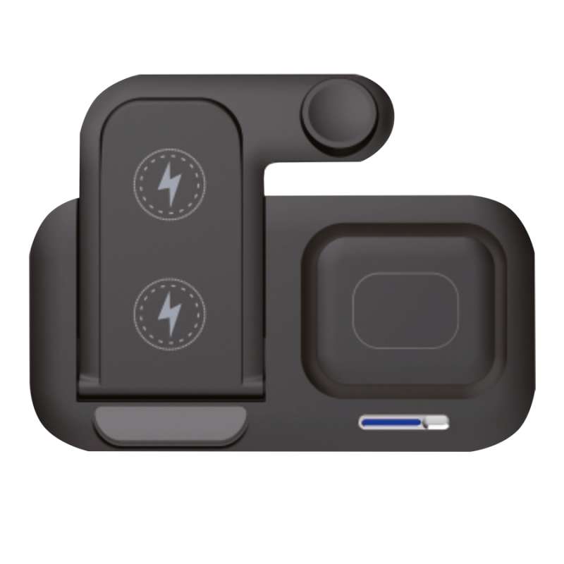 Беспроводное мультизарядное устройство Protos 15W, черный №3