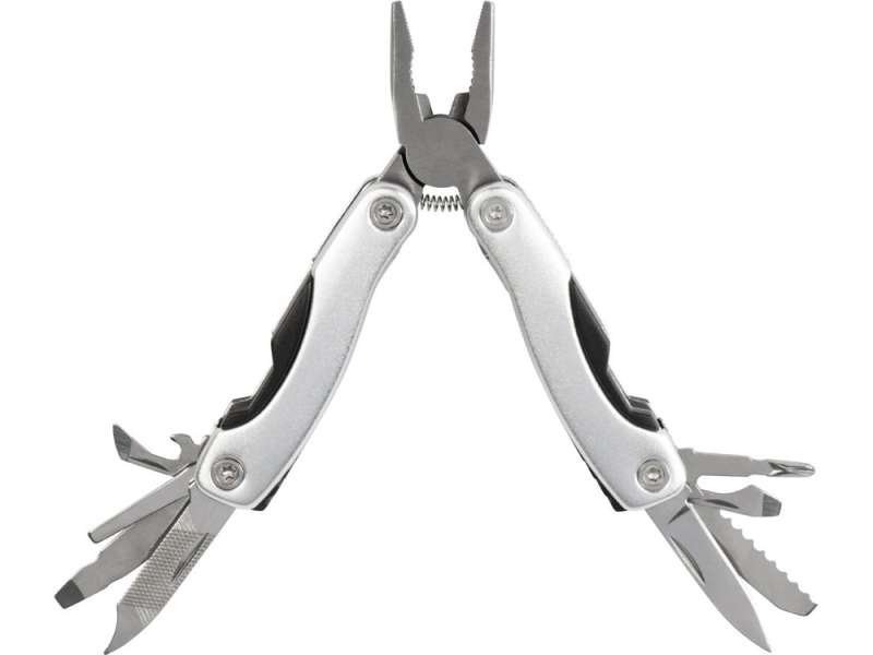 Подарочный набор Scout с многофункциональным ножом и фонариком, серебристый №5