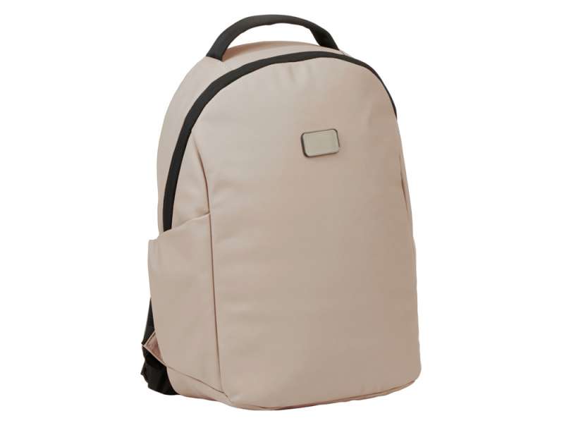 Рюкзак Sofit для ноутбука из экокожи, бежевый №12