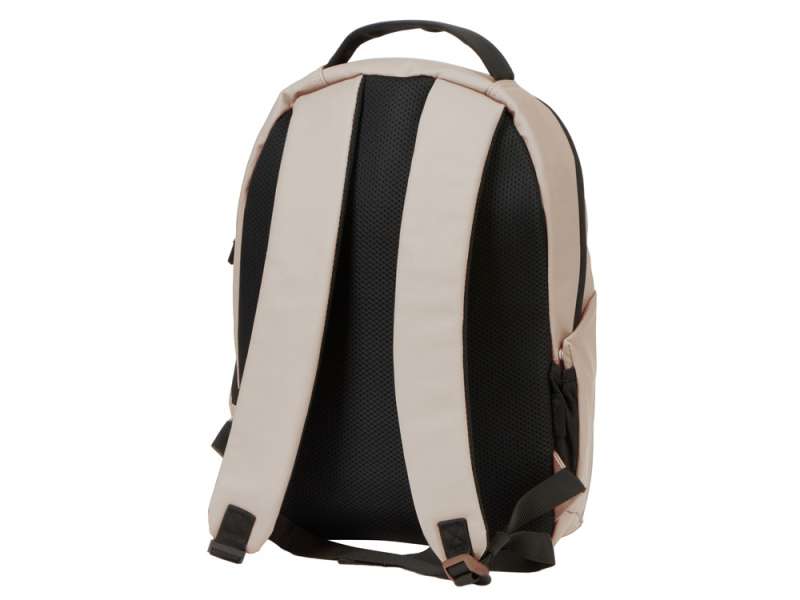 Рюкзак Sofit для ноутбука из экокожи, бежевый №10