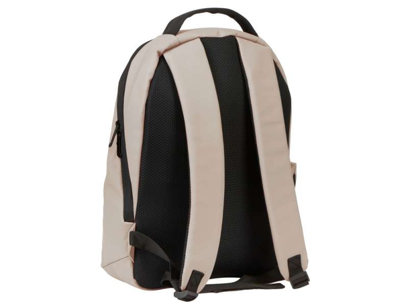 Рюкзак Sofit для ноутбука из экокожи, бежевый №8