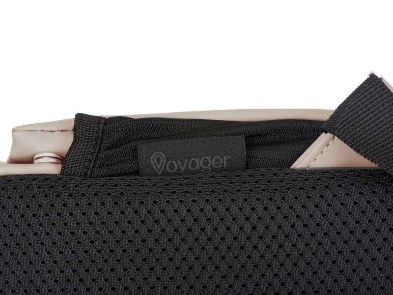 Рюкзак Sofit для ноутбука из экокожи, бежевый №3