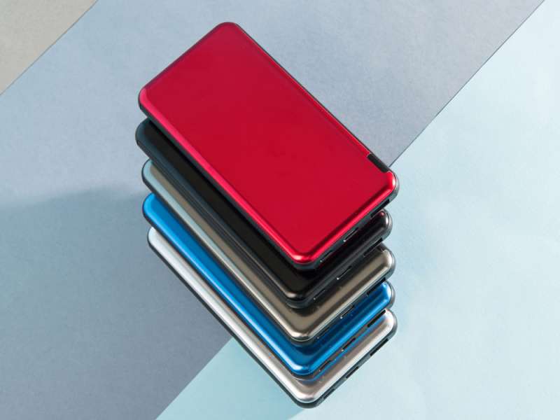 Внешний аккумулятор Forge v.2, металл, 10000mah, красный №3