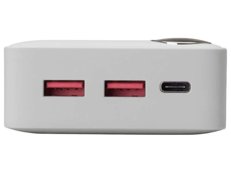 Внешний аккумулятор Mild Pro c быстрой зарядкой QC/PD, 20 000 mAh, белый №5