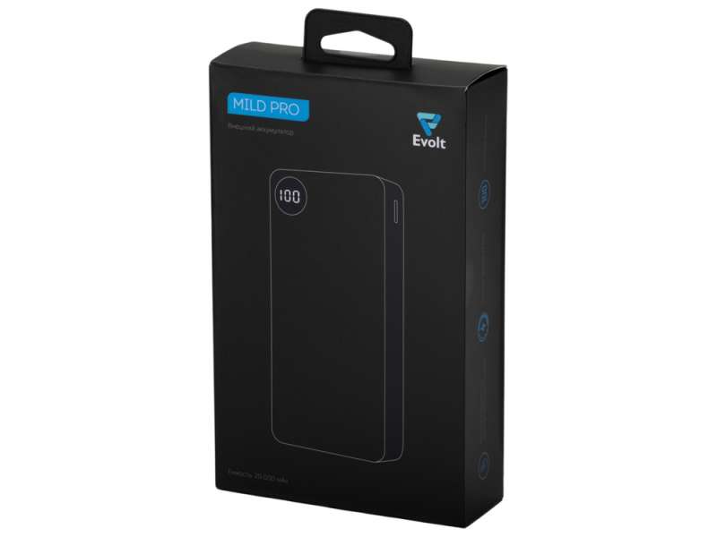 Внешний аккумулятор Mild Pro c быстрой зарядкой QC/PD, 20 000 mAh, белый №11