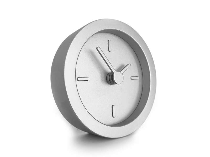 Часы настольные Sparky XXS, серебристые №3