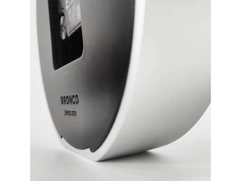 Часы настольные Sparky XXS, серебристые №6