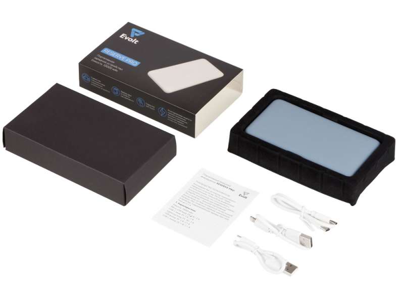 Внешний аккумулятор Reserve Pro, 10 000 mah, антрацит №9